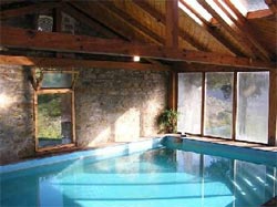 Beautiful indoor swimming pool